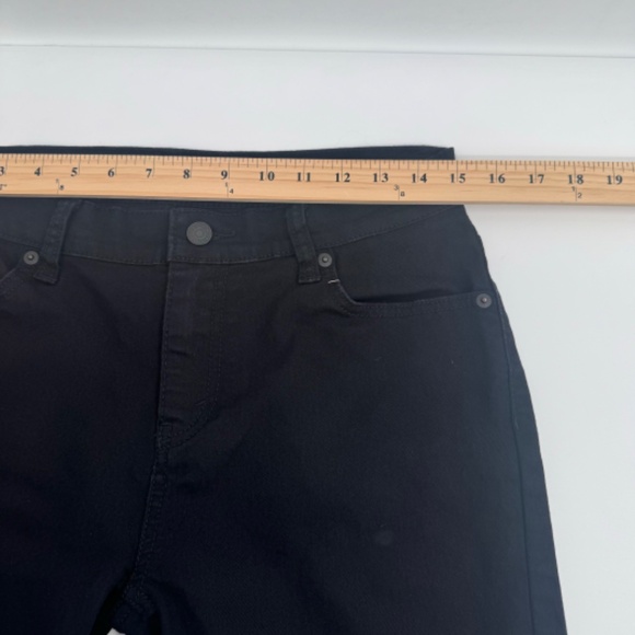 Levis 502 Jeans Men 29x31 Black Regular Taper Fit Denim Stretch Mid Rise - Picture 11 of 14